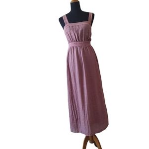 Rachel Pally Gauze Lace Jane Maxi Long Sleeveless Dress Size S